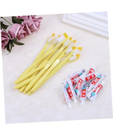 Buy Gatuida 30 STK Travel Toothbrush with Toothpaste - Soft Bristle Disposable Toothbrushes for Hotels & Travel - Buy Online on GoSupps.com