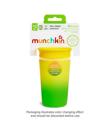 Munchkin 44123 9oz Miracle Color Changing Sippy Cup - Assorted Color - 1 Pack - Buy Online on GoSupps.com
