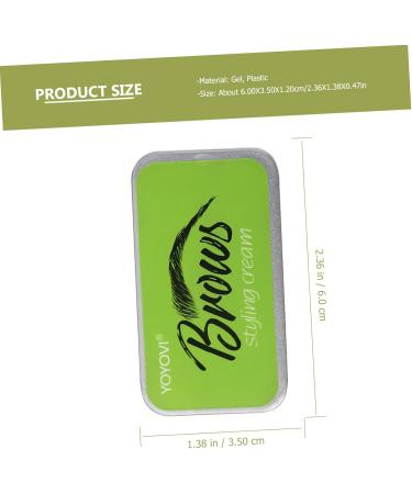 Healeved 3 Sets Natural Mascara Eyebrow Enhancer Gel Makeup Accessory Brow Shaping Soap Eyebrow Soap - Buy Online on GoSupps.com