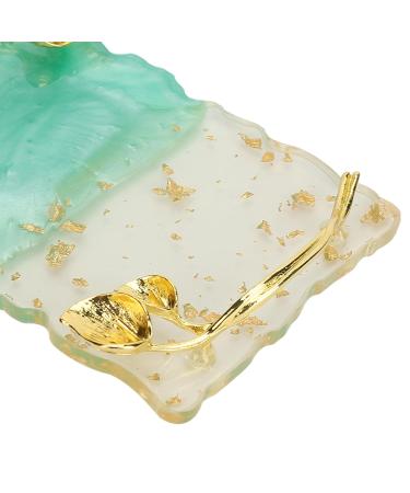 Shop Vintage Nail Art Palette - Vibrant Green Display Tray for Safe Home Use | International Shipping Available - Buy Online on GoSupps.com