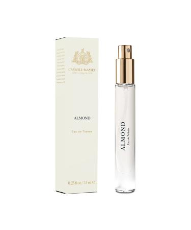 Caswell-Massey Almond Eau de Toilette Discovery Indulge in the Warm and Inviting Scent of Almond Cherry & Sandalwood Sample Size Vial Perfume for Men & Women 0.25 Fl Oz Almond 0.25 Fl Oz (Pack of 1)