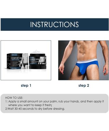 Botiniv Deodorant Ball 50g for Men Anti-Chafing Ball with Soothing Aloe Vera Fast Drying Roll-On DeodorantStop Sticky Itchy and Smelly Intimate Parts - Buy Online on GoSupps.com