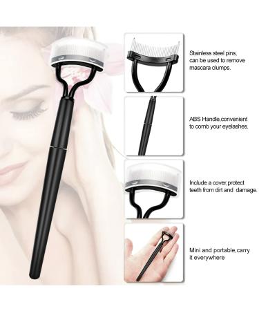 SIRWAX Eyelash Brush & Comb - Eyebrow & Eyelash Separator Mascara Applicator Tool for Perfect Lashes | International Shipping Available - Buy Online on GoSupps.com