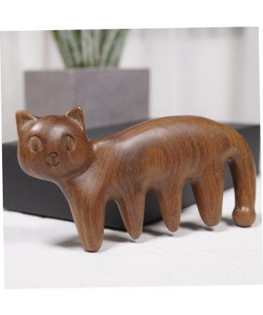 Beaupretty K tzchen-Massagekamm | Wooden Hair Massage Comb - Wide Teeth Scalp Tool for Travel - Buy Online on GoSupps.com