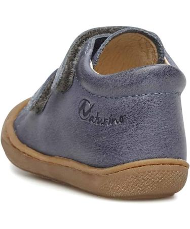 Naturino Cocoon VL Leather First Steps Shoes - Skyblue, Size 4 UK Child - Buy Online on GoSupps.com