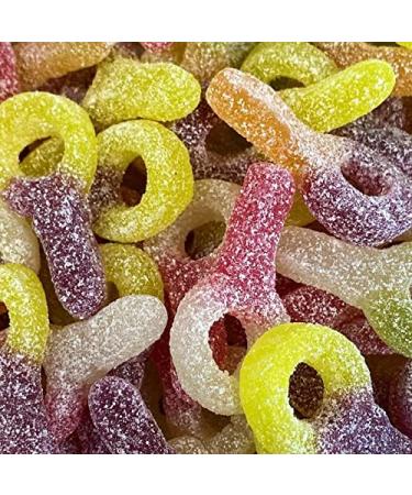 Kingsway Vegan Sour Dummies Sweets - 3kg Sour Fruit Flavour Gummies (1x 3kg Bag) - Buy Online on GoSupps.com