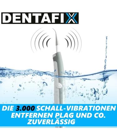 Dentafix Electric Tartar Remover - Ultra Sonic Tooth Cleaner & Plaque Removal Tool | Dental Care for Healthy Teeth - Buy Online on GoSupps.com