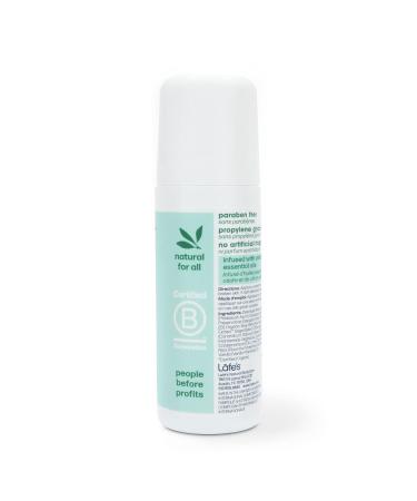Lafe's Natural Deodorant 3oz Roll-On | Aluminum Free for Men & Women | Paraben & Baking Soda Free | 24-Hour Protection | Cedar & Lime | 2 Pack - Buy Online on GoSupps.com