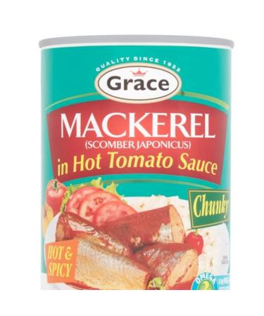 2 x Grace Mackerel in Tomato Sauce & Chilli 12 x 200g