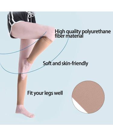 Calf Sleeves for Men & Women - 23-32mmHg Flexible Leg Support Socks for Swelling & Varicose Veins Relief - XXL Size Available - Buy Online on GoSupps.com
