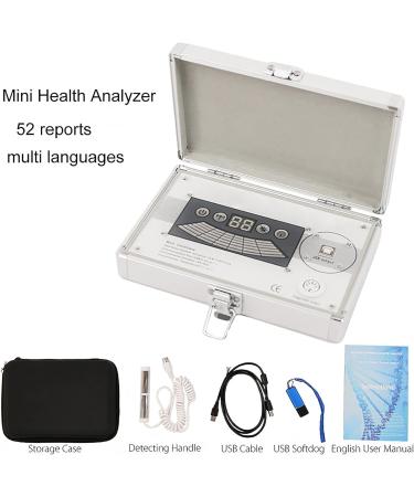 Baixdm Quanta Analyzer - 54 Reports for Quick & Precise Health Assessments | Home & Beauty Salon Use - Buy Online on GoSupps.com