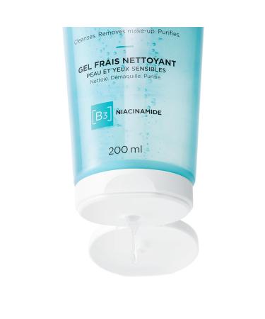 Vichy Puret Thermale Fresh Cleansing Gel - Gentle Makeup Remover with Glycerin & Niacinamide | Safe for Sensitive Skin | Refreshing Daily Cleanser - Buy Online on GoSupps.com