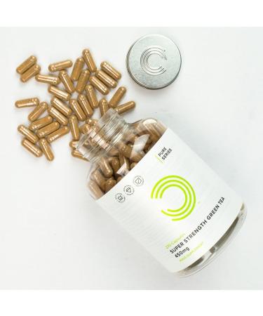 Bulk Super Strength Green Tea Capsules 450 mg Pack of 90 Packaging May Vary 90 count (Pack of 1) - Buy Online on GoSupps.com