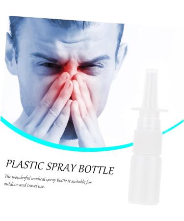 MAGICLULU 200 Pcs Small Bottle Glass Containers Travel Container Squirt Bottle for Hair Waterbottle Eye Patches for Adults Nasal Drip Spray Bottle 10ml Small Empty Bottle White Pe - Buy Online on GoSupps.com