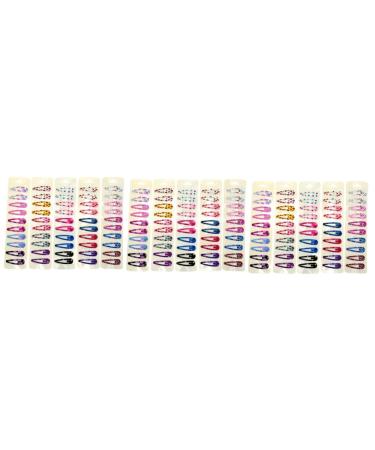 FRCOLOR 30 Sheets Cartoon Barrettes Hair Pin Hair Clips Hair Barrettes Floral Barrettes Child Hair Accessories Girl
