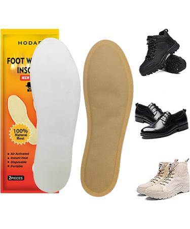 Premium Insole Foot Warmers - Odorless Air-Activated Hot Pads for Men - 8 Hours of Comfort - Buy Online on GoSupps.com