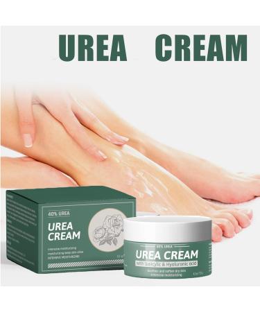 Urea Foot Cream 40% Cracked Heel Repair Cream Urea Cream For Cracked Heels and Dry Skin Foot Care Intensive Moisturizer Heel Balm For Cracked Heel Softens Feet & Hand & Knee Relieve Foot Pain-120g - Buy Online on GoSupps.com