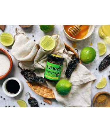 Gran Luchito Mexican Chili Gift Set - Authentic Chipotle Paste Salsa Macha & Chipotle Lime Jars | Perfect International Gift - Buy Online on GoSupps.com