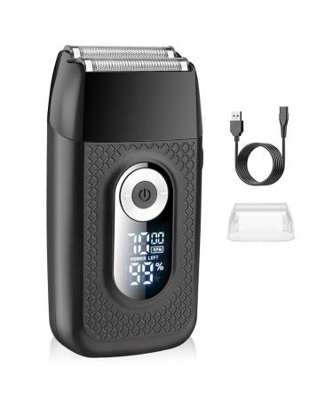 Men's Shaver Professional Rechargeable Electric Shaver LCD Display Portable Cordless Men's Multifunctional Reciprocating Razor Beard Trimmer
