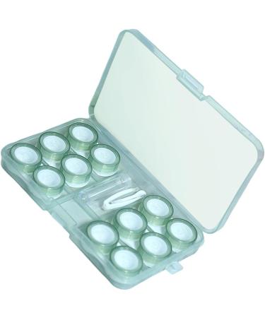 Colcolo 6x Portable Contact Lens Storage Boxes - Leak-Proof Compact & Clean Lens Protection - Buy Online on GoSupps.com