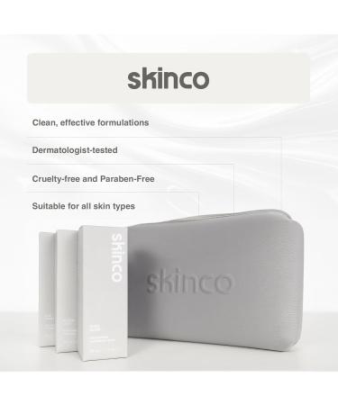 Skinco Aqua Lock Advanced Hyaluronic Acid Serum Multi-Molecular Hydration with Aloe Green Tea & Vitamin E | Plumps Moisturizes & Soothes Skin (1 fl oz) - Buy Online on GoSupps.com