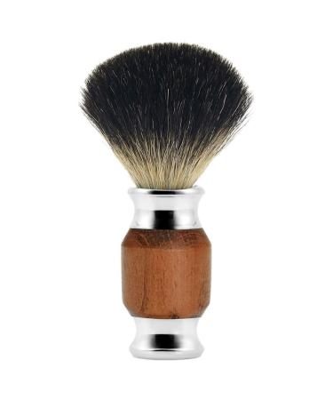 Stuurvnee 1 Piece Pure Hair Brush Men's Shaving Brush with Supply Hair Razor