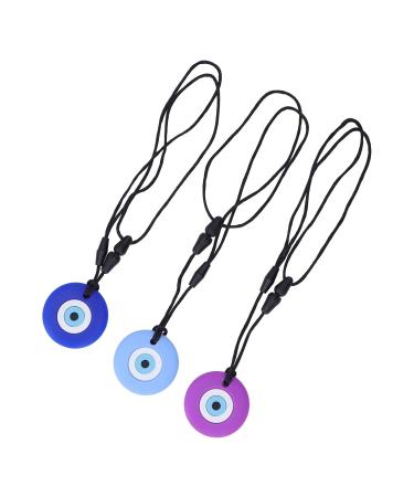 Silicone Baby Bite Ring - 3-Part Round Teething Toy | Soft & Portable Sensory Chew Stick for Molar Relief - Buy Online on GoSupps.com