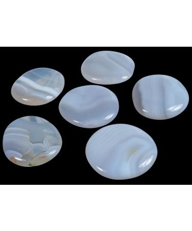 Buy High-Quality Natural Agate Disc Stones | Palm Stones | Lebensquelle Plus - International Shipping Available - Buy Online on GoSupps.com