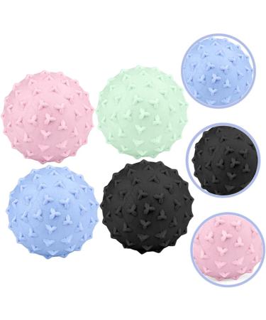 Magiclulu Triangular Massage Ball Set - 4 Pack Hard Lacrosse & Plantar Fascia Massagers for Feet Neck & Back Relief - Perfect Body Massage Device - Buy Online on GoSupps.com