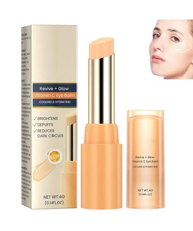 IFFANY Revive + Glow – Vitamin C Eye Cream, Refreshing, Moisturizing, Anti-Puffiness, Reduces Dark Circles, Eye Essence