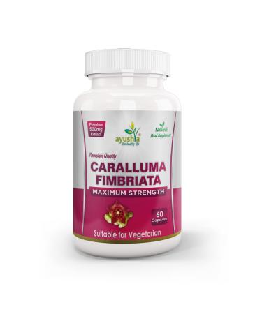 Ayushya Caralluma Fimbriata Capsule Natural 60 Count (Pack of 1)