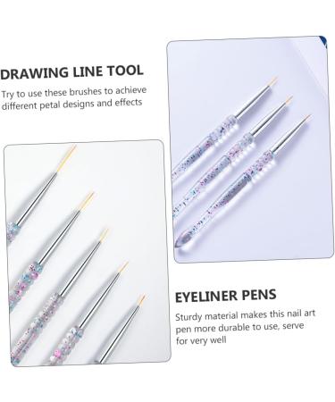 Beavorty 2Sets Nail art drawing pen nail tools manicure for nails wire pulling tools Manicure Accessory liner paint manicure tools professional Nail Art Drawing paint pen - Buy Online on GoSupps.com