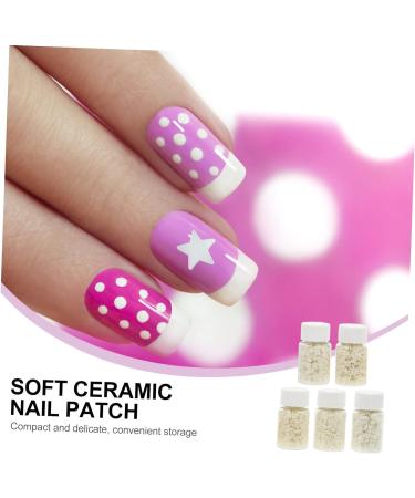 Housoutil 6pcs 5 Diy Material Nail Stickers for Nail Art Nail Art Supplies Fluorescent Nail Patches Crystal Nail Stud Pearl Nail Art Diy Patch Pumpkin Pin Sequins Polymer Clay Nail Supplies - Buy Online on GoSupps.com