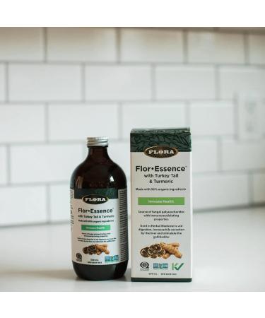 Flora Health Flor Essence with Turkey Tail & Turmeric Liquid Tea Blend Natural Full Body Cleanse Detox & Immunity - Organic Ingredients - Pure Vegan Formula - Burdock Root Sheep Sorrel - 941mL 941 ml (Pack of 1) - Buy Online on GoSupps.com
