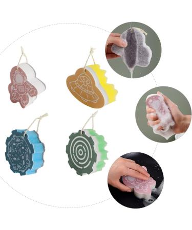 Utensils Multi Sided Scrubbing Scouring Stick Pans Non- Dishwashing Dishes Rags Supplies Wipe Sponges Washing Double- Pads Cookware Planet Non Pan Car Veggies Cleaning Pot As Shown - Buy Online on GoSupps.com