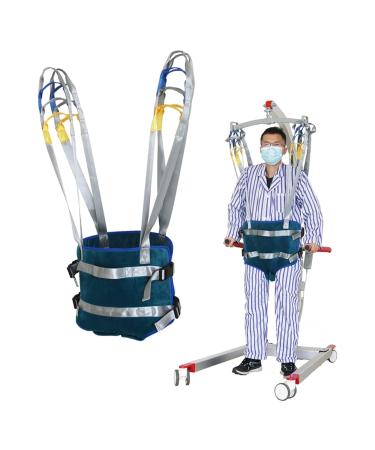 Patient Lift Sling Patient Lifter Equipment Walking Standing Aids Adjustable Diameter Range of 55-72.5cm and Supports 507lbs Compatible with Various of Lifts for Patient Lifts