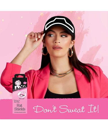 Hollywood Fashion Secrets Hat Shields - 10 Count Disposable Hat Liners for Sweat & Makeup Protection - Buy Online on GoSupps.com