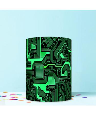 CIRCUIT BOARD GREEN WRAP AROUND EDIBLE CAKE TOPPER ICING SHEET DECORATION 1 SHEET - Buy Online on GoSupps.com