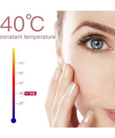 Heated Eyelash Curler Electric Eye Lashes Curler USB Intelligent Temperature Control Quick Preheating Ergonomic Design Heated Lash Curler (Blanco) - Buy Online on GoSupps.com