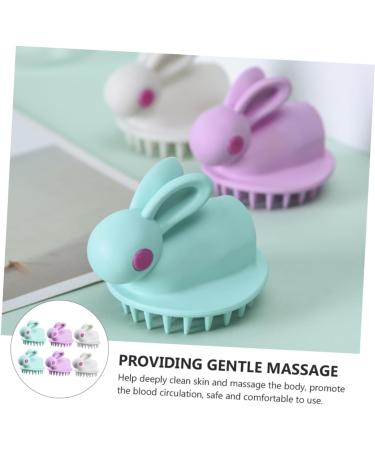 Frcolor 18-Piece Silicone Shampoo Brush Set for Women - Soft Hair Care & Scalp Massager for Curly Hair - Ideal for Kids & Bathroom Cleaning - Buy Online on GoSupps.com