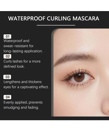 Waterproof Mascara clumpresistant formula smudgeproof makeup eyelash volume enhancement eyelash lengthening cosmetics For women girls girlfriend mother wife sister daily use special g - Buy Online on GoSupps.com