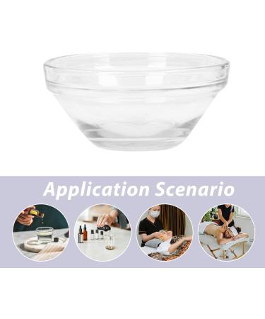 IMIKEYA 12Pi ces Bols Verre Transparent pour Facial pour Salon de Beaut et DIY - Buy Online on GoSupps.com