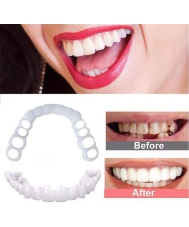 Buy 5pcs Temporary Dentures | Comfort Fit Cosmetic Teeth Prosthesis for a Perfect Smile | Top Quality Veneers - Buy Online on GoSupps.com