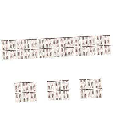 FOMIYES 48 Pcs Eyebrow Stickers Decal Stickers Instant Transfer Eyebrows Eyebrow Tool 6d Applique Hair
