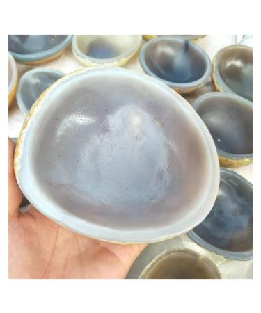Natural Sphere 1pc Large Natural Hand Carved Agate Crystal Quartz Bowls 90mm-100mm for Home Decoration for Decoration Gift Decoration feng Shui.