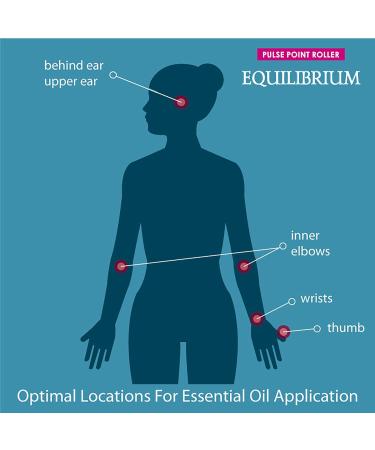 Gumleaf Essentials Equilibrium Pulse Point Roller - 0.3fl oz Cruelty Free & Vegan 100% Pure & Natural - Buy Online on GoSupps.com
