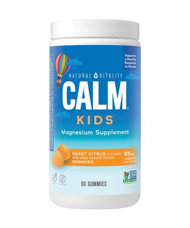 Natural Vitality Calm Kids - Sweet Citrus 60 Gummies
