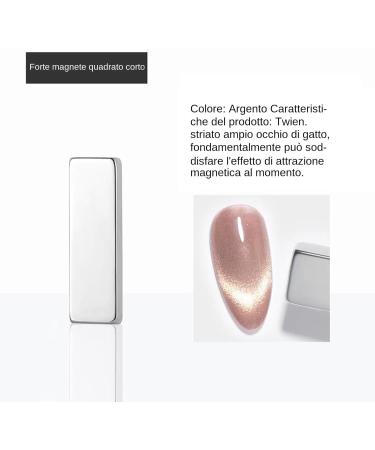 Gel Polish Magnets - 4 Nail Magnets Strong Suction Gel Polish Magnets Magnetic Sticks for Drawings for N il Art Gel Polish Magnets Create Strao - Buy Online on GoSupps.com