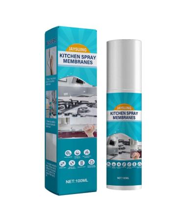 Kitchen Cleaner - 100ml Strong Oil Cleaning Foam Grease Away Cleaner Degreaser Oven Foam Cleaner for Kitchen Oil Grease Tools for Utensils Dishes