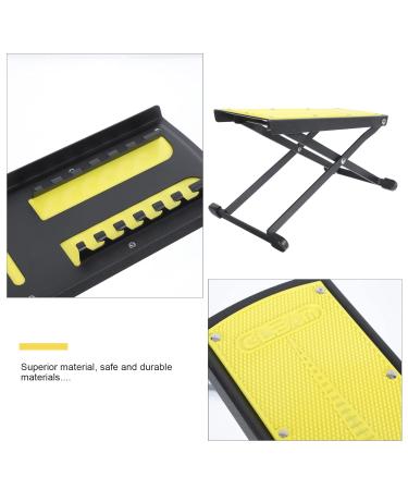 Minkissy Adjustable Nail Pedal Footrest - Metal Shower Support for Pedicure & Manicure | Folding Salon Tool - Buy Online on GoSupps.com